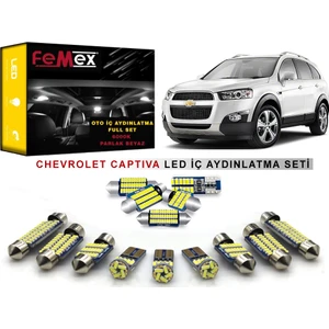 Chevrolet Captiva LED Iç Aydınlatma Ampul Seti Femex Parlak Beyaz