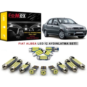 Fiat Albea LED Iç Aydınlatma Ampul Seti Femex Parlak Beyaz