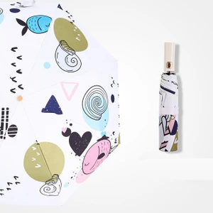 Future Star Tam Otomatik Çift Büyük Şemsiye (Yurt Dışından)