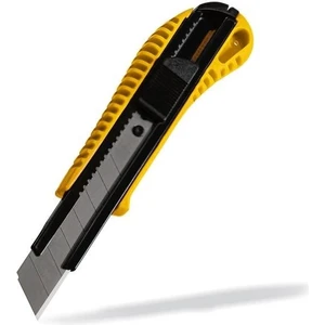 629G Büyük Maket Bıçağı Plastik Gövde Alüminyum Ağızlı