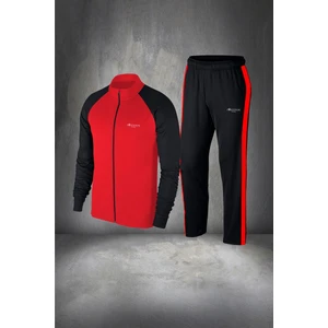 Poseidon Storm Erkek Kırmızı Supra Penye Kumaş Mevsimlik Eşofman Takımı (S-3xl)