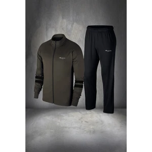 Poseidon Storm Erkek Haki Supra Penye Kumaş Yürüyüş Takımı (S-3xl)