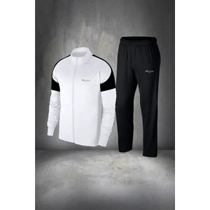 Poseidon Storm Erkek Beyaz Supra Penye Kumaş Fit Eşofman Takımı (S-3xl)