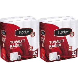 Tuvalet Kağıdı Çift Katlı 64 Lü Paket (2pk*32) (Extra Güçlü Serisi)