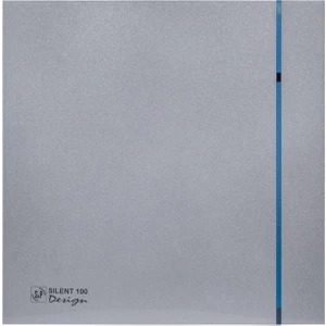 Mini Aksiyel Fan SILENT-100 Cz Silver Design