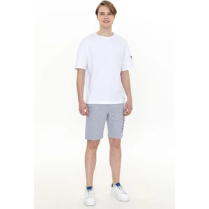 U.S. Polo Assn. Erkek Gri Melanj Örme Şort 50251757-VR086