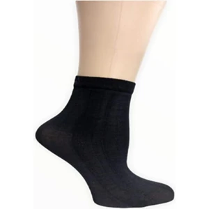 Saks 6 Adet Siyah Renk Mikro 50 Soft Soket Çorap