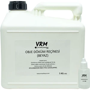 Beyaz Renkli Obje Döküm Polyesteri - 5 kg