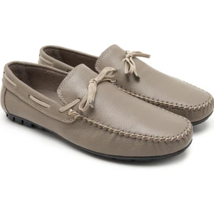 Gary Gri Erkek Deri Loafer