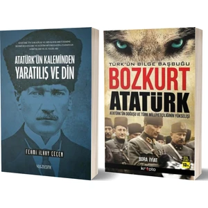 Atatürk’ün Kaleminden Yaratılış ve Din - Bozkurt Atatürk 2 Kitap Set