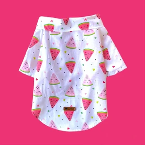 Luli Pet Karpuz Desenli Köpek Gömleği