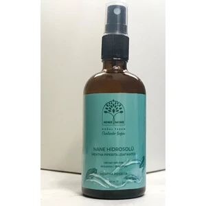 Nine&Mine Doğal Yaşam Organik Mayasıllı Nane Hidrosolü (Mentha Piperita Flower Water) - 100 ml