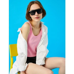 Kadın Fitilli Atlet Pamuklu