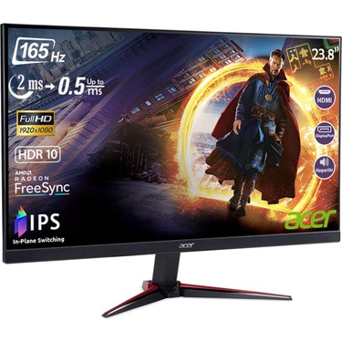 Acer Nitro VG240YS 23,8 165 Hz (Hdmı+Display) Amd Radeon Fiyatı