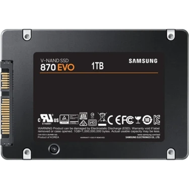 Samsung 870 Evo 1TB SSD Fiyatı, Taksit Seçenekleri ile Satın Al