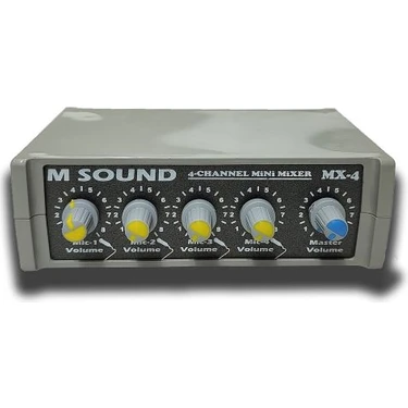 AES Msound Mx-4 4 Kanal Mini