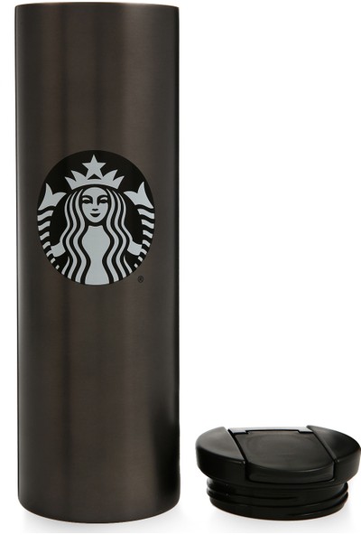 Starbucks Starbucks® Siyah-Füme Renkli Termos - 473 ml - 11113541