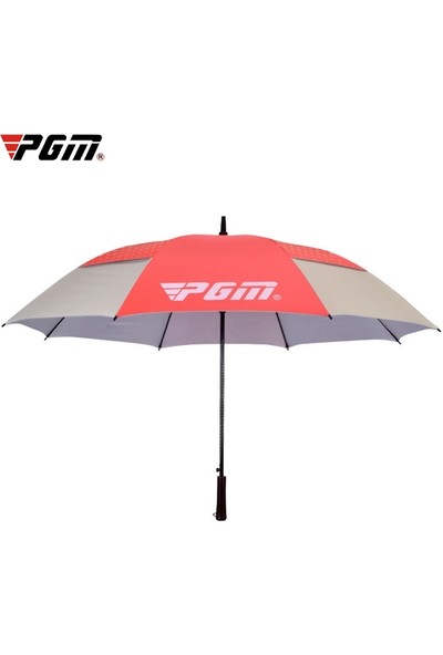 Pgm 53 Inç Golf Güneş Koruma Otomatik Şemsiye Kırmızı (Yurt Dışından)