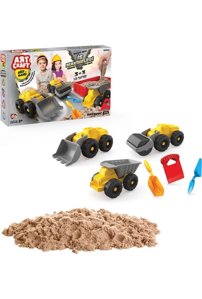 Artcraft Iş Makineleri Kum Seti 750 gr
