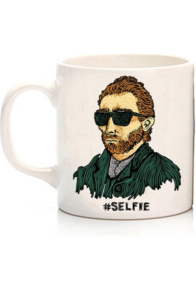 Köstebek Vincent Van Gogh - #Selfie Kupa