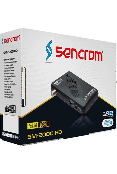 Sencrom Sm 2000 Full HD Uydu Alıcısı