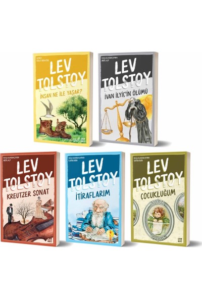 Lev Tolstoy 5 Kitap Set