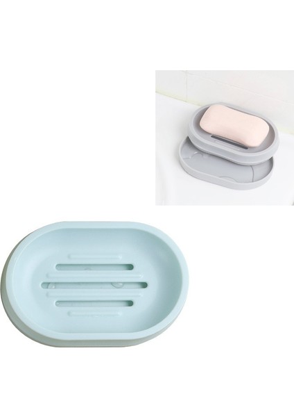 Boşaltma Çift Katlı Sabunluk Mavi (Yurt Dışından) fiyatları