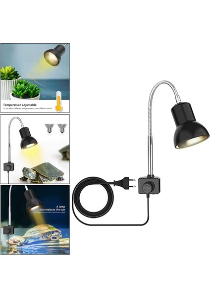 Tepeli Uvb Terrarium Lambası Leopar Malzemeleri Yılan Malzemeleri (Yurt Dışından)