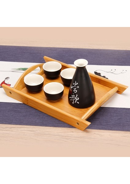 Bambu Binaural Çay Seti Tepsisi Boyut 43X305CM Ahşap Rengi (Yurt Dışından) fırsatları