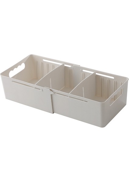 3'lü Masaüstü Saklama Kutusu Beyaz (Yurt Dışından)