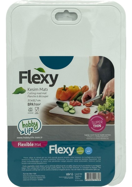 Hobby Life Flexy Kesme Tahtası Matı Beyaz