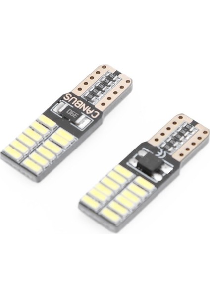 Er Lıght-X Auto Lıghtıng T10 24 Ledli Beyaz Dipsiz Park Ledi Park Ampulü - Beyaz