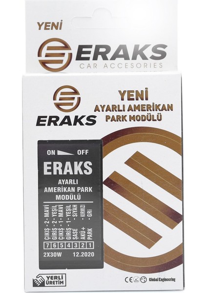 Car Accesorıes Ayarlı Amerikan Park Modulu  Yeni Nesil Smart