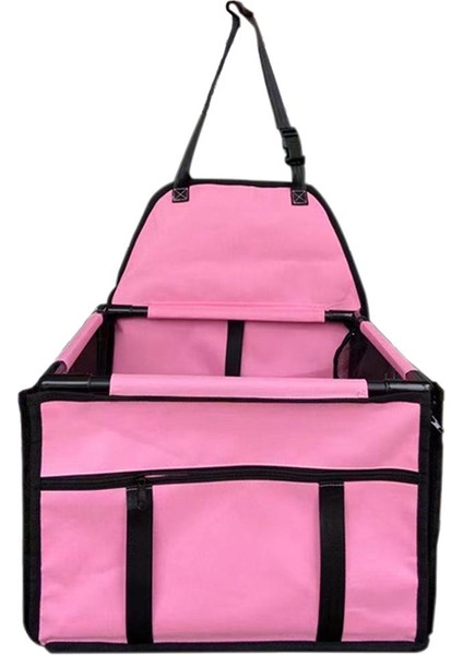 Taşınabilir Köpekler İçin Araç İçi Araba Koltuk - Pembe (Yurt Dışından)