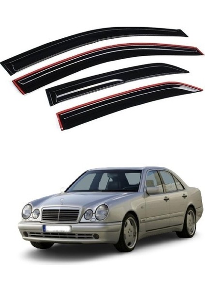 Mercedes E Class W210 Cam Rüzgarlığı Mugen 4 Parça 1996-2001 Arası