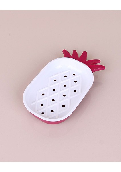 Ananas Figürlü Süzgeçli Katı Sabunluk