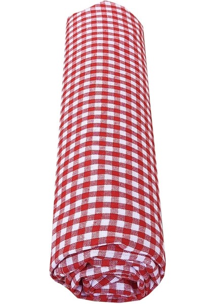 Yer Sofra Bezi Piknik Masa Örtüsü Zefir Kare Desen 170X170