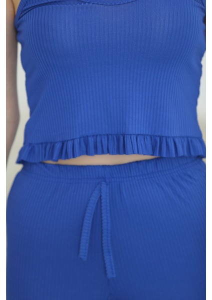 Şortlu Takım Saks - 8569.102. indirimleri