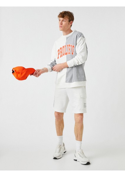 Slim Fit Kargo Şort