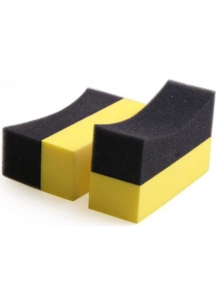 12 Adet U Tip Lastik Plastik Parlatma Süngeri 428783