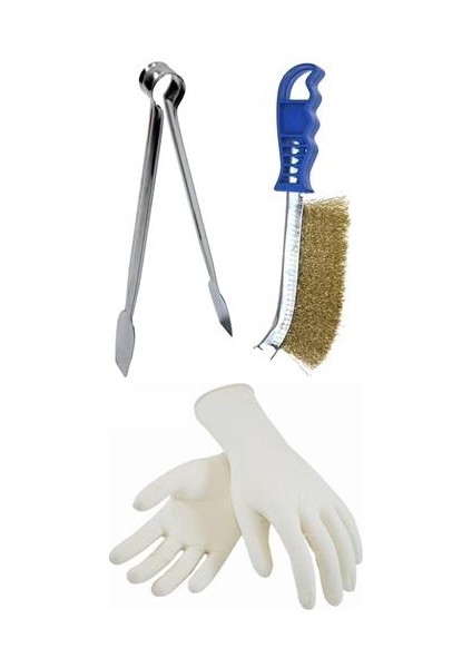 6 Adet Mangal Maşası Temizlik Fırçası Set Set 712415