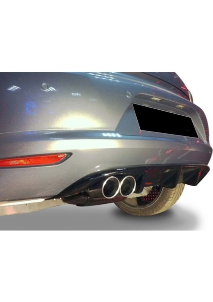 Vw Scirocco Mk3 Sport Difüzör Sol Çift Çıkış Piano Black 2008 - 2013 fiyatları