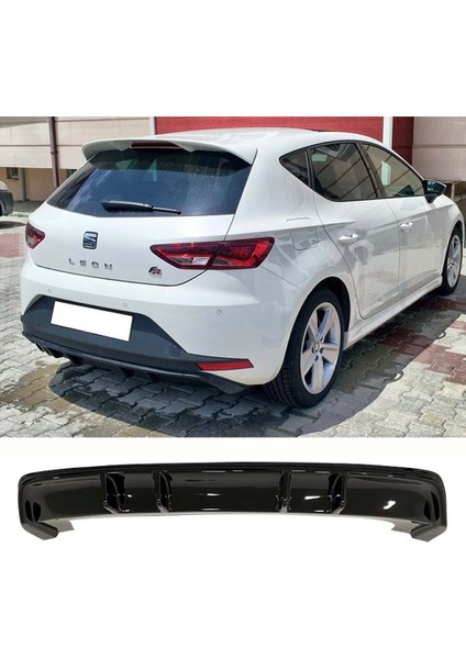 Seat Leon Mk3 Fr Rieger Difüzör Piona Black 2012 - 2016 Abs Plastik modelleri