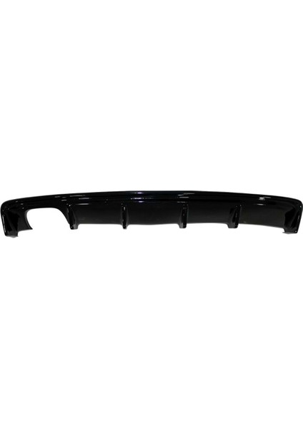Audi A3 Hb 8V Sportback Rieger Arka Ek Difüzör Piona Black 2012 - 2016 Sol Çift Çıkış