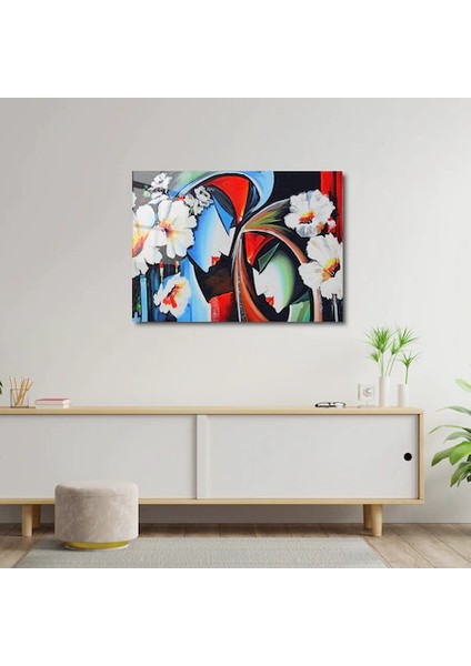 Artofwalldesign ''lord Radha Krishna Flüt'' Cam Tablo Uv