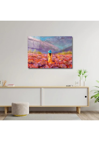Artofwalldesign ''güzel Kadın'' Cam Tablo Uv