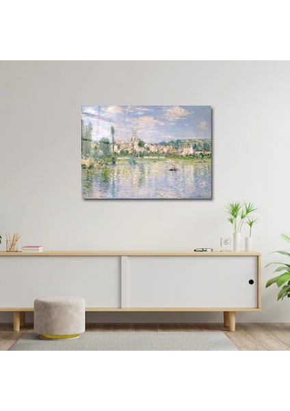 Artofwalldesign ''claude Monet 1880'' Cam Tablo Uv