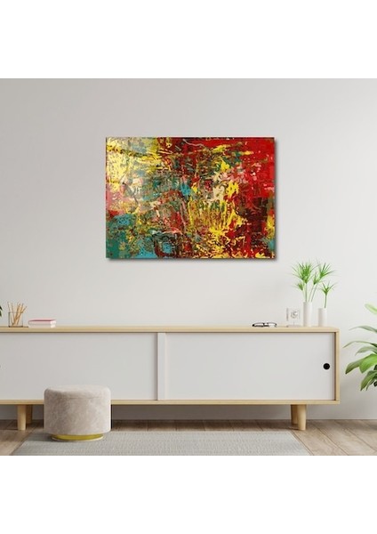 Artofwalldesign ''gerhard Richter Ünlü Eserler'' Cam Tablo Uv