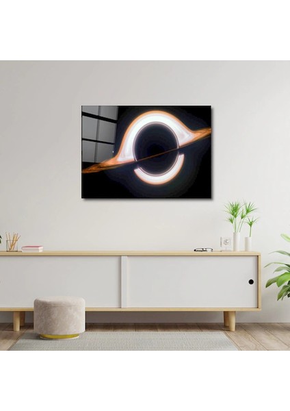 Artofwalldesign ''kara Delik'' Cam Tablo Uv