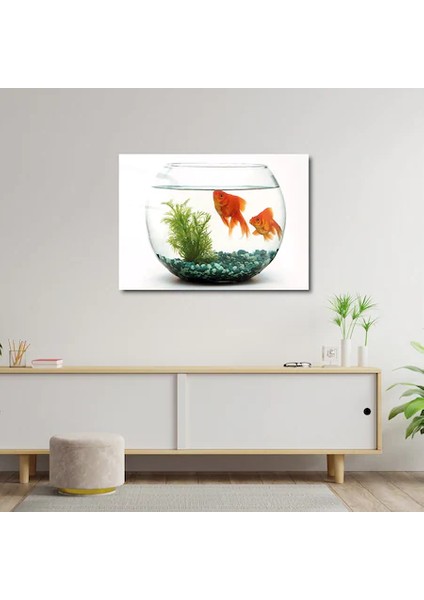Artofwalldesign ''akvaryum Balığı'' Cam Tablo Uv